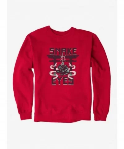 Low Price G.I. Joe Snake Eyes Meditate Sweatshirt $9.74 Sweatshirts