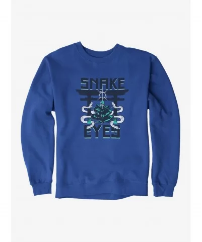 Low Price G.I. Joe Snake Eyes Meditate Sweatshirt $9.74 Sweatshirts