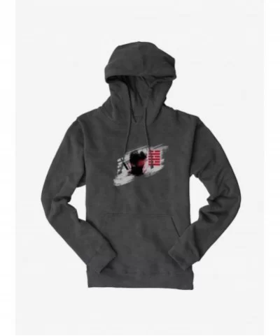 Discount Sale G.I. Joe Snake Eyes Painted Silhouette Hoodie $15.45 Hoodies