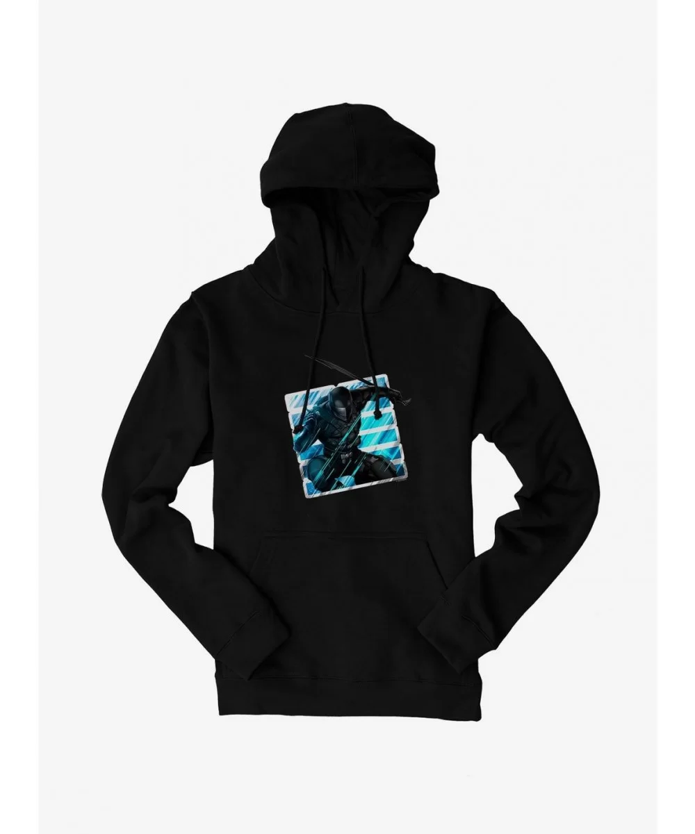 Seasonal Sale G.I. Joe Snake Eyes Arashikage Badge Hoodie $10.78 Hoodies