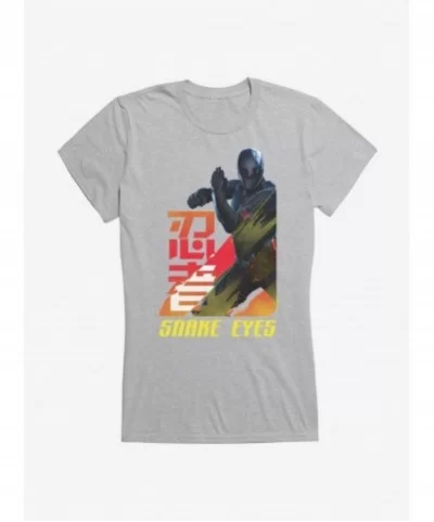 Wholesale G.I. Joe Snake Eyes Attack Stance Girls T-Shirt $8.76 T-Shirts