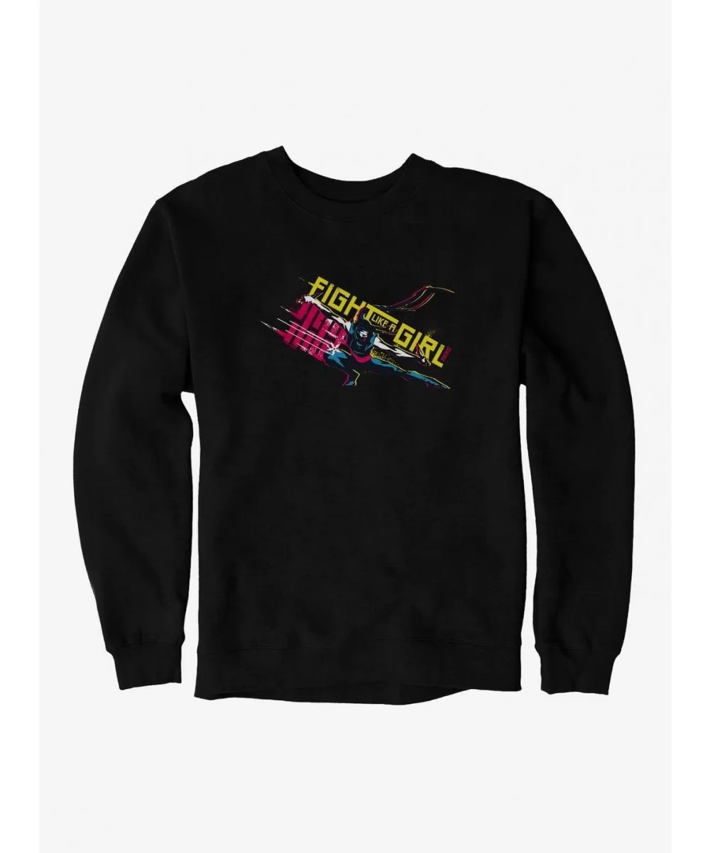 Limited-time Offer G.I. Joe Fight Like Akiko Sweatshirt $14.76 Sweatshirts