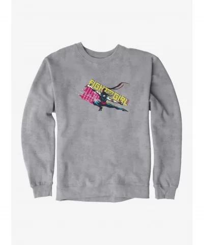 Limited-time Offer G.I. Joe Fight Like Akiko Sweatshirt $14.76 Sweatshirts