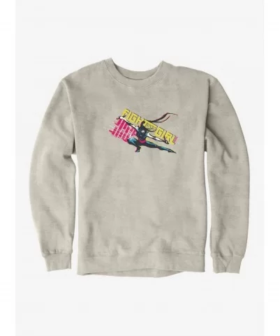 Limited-time Offer G.I. Joe Fight Like Akiko Sweatshirt $14.76 Sweatshirts