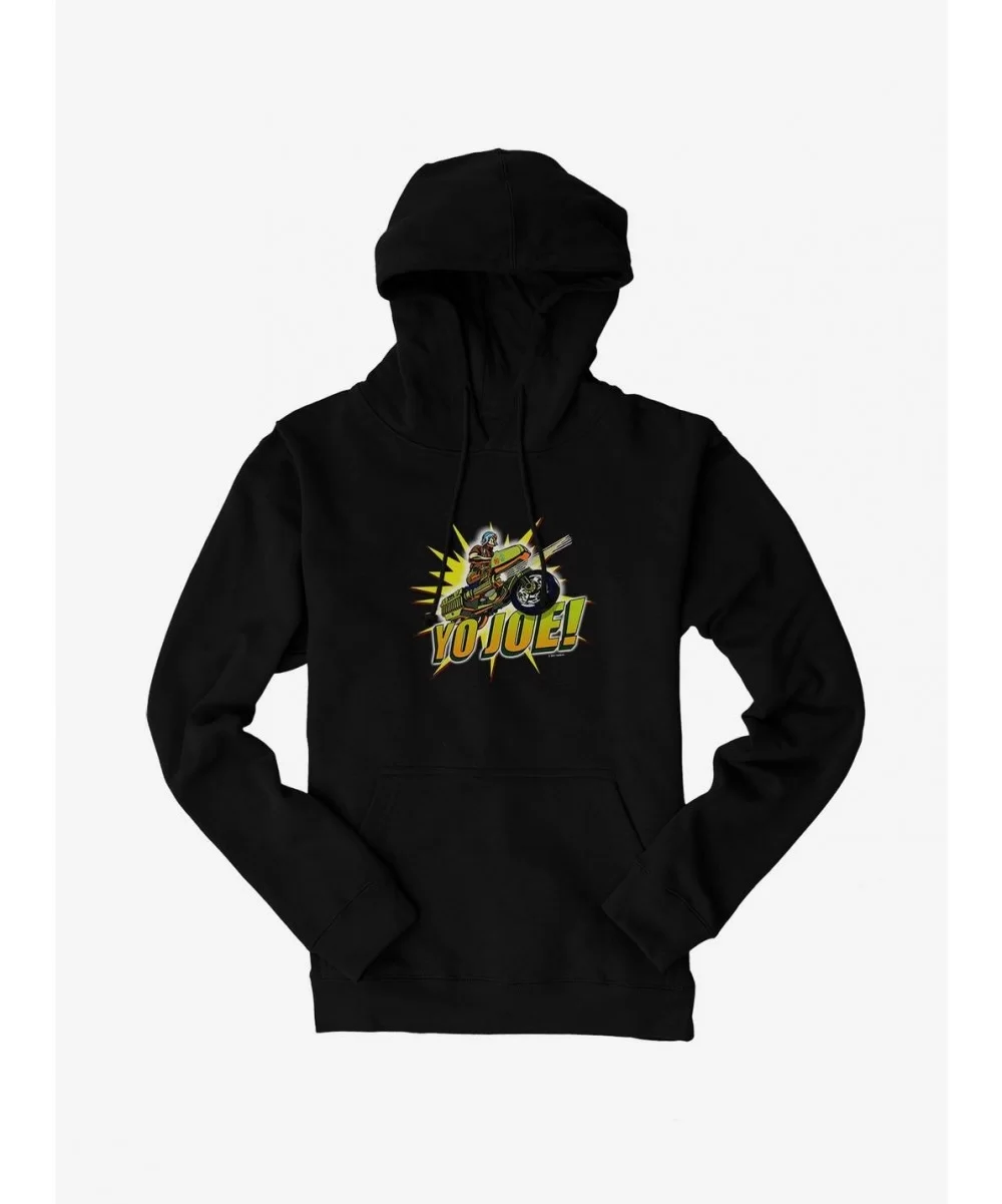 Bestselling G.I. Joe Yo Joe Motorcycle Hoodie $12.57 Hoodies