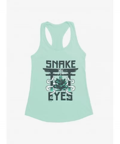 Clearance G.I. Joe Snake Eyes Meditate Girls Tank $6.77 Tanks