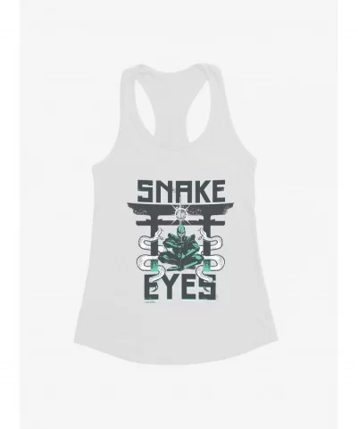 Clearance G.I. Joe Snake Eyes Meditate Girls Tank $6.77 Tanks