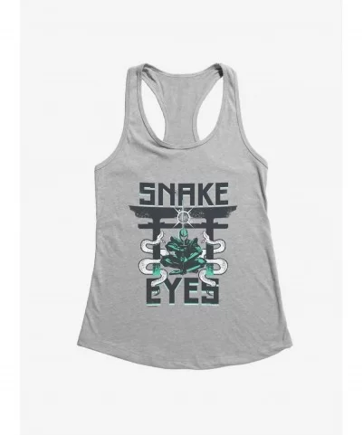 Clearance G.I. Joe Snake Eyes Meditate Girls Tank $6.77 Tanks