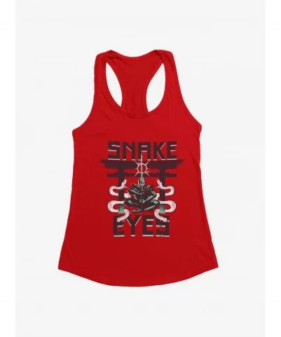 Clearance G.I. Joe Snake Eyes Meditate Girls Tank $6.77 Tanks