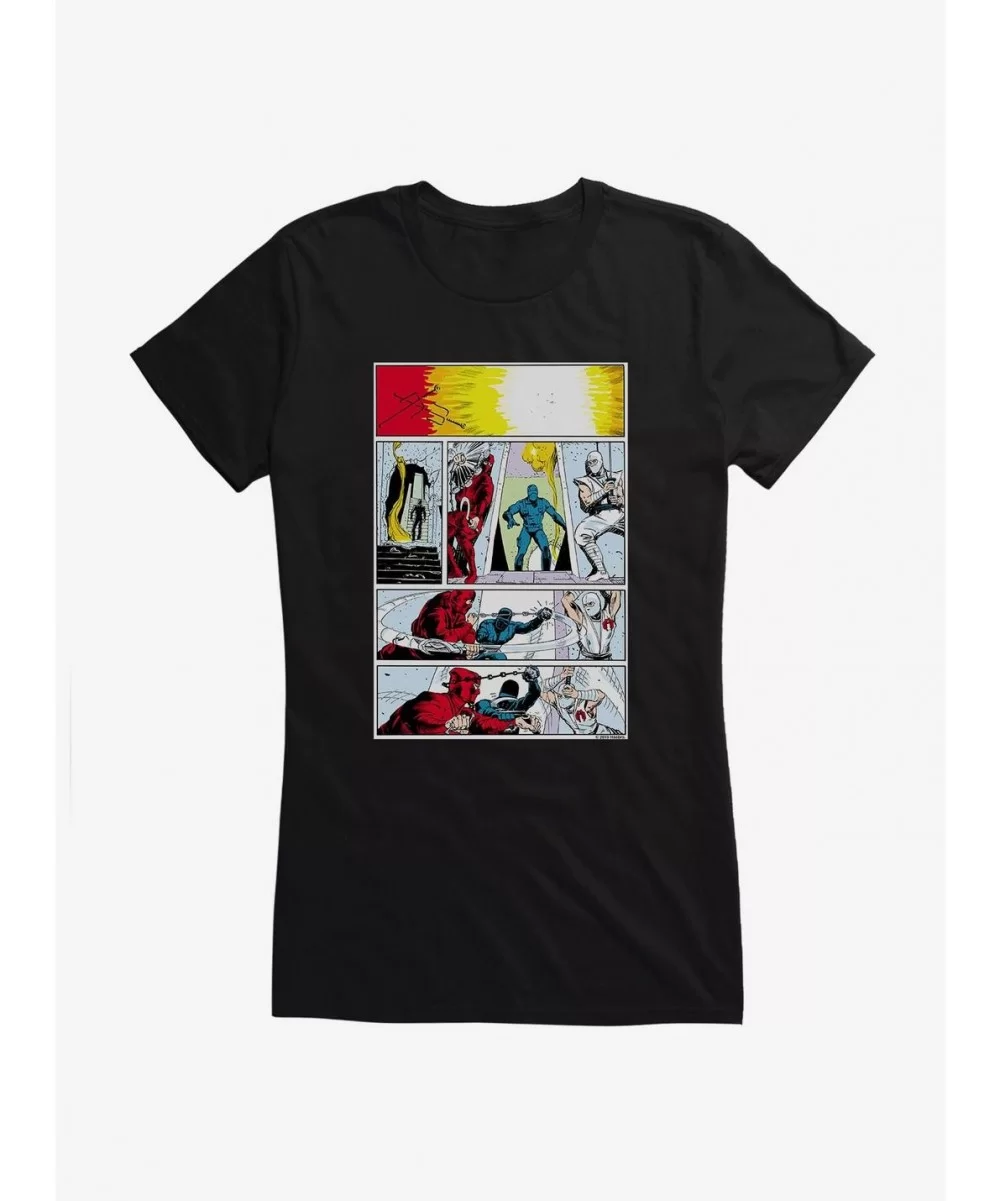 Sale Item G.I. Joe Snake Eyes Page Girls T-Shirt $8.17 T-Shirts