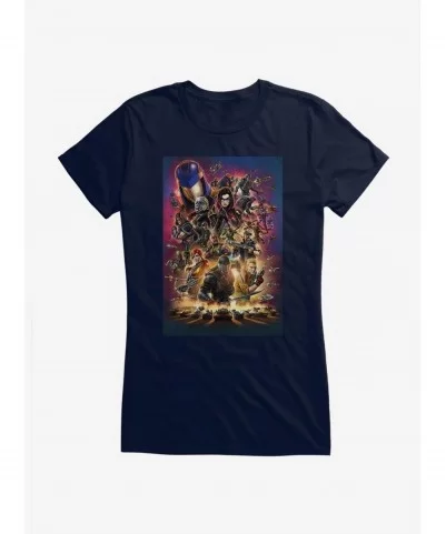 Flash Sale G.I. Joe Universe Poster Girls T-Shirt $8.17 T-Shirts