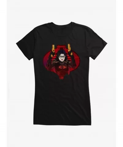 Pre-sale G.I. Joe Cobra Icon Baroness Ready Girls T-Shirt $8.17 T-Shirts