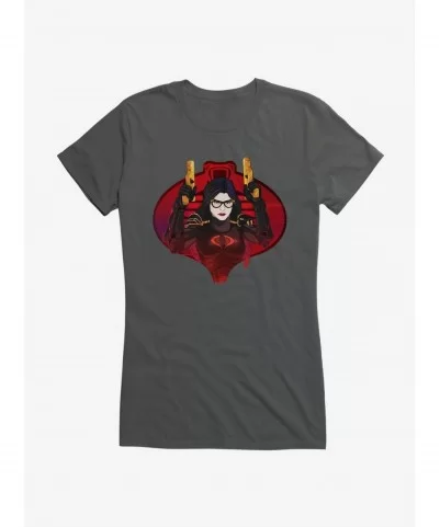 Pre-sale G.I. Joe Cobra Icon Baroness Ready Girls T-Shirt $8.17 T-Shirts