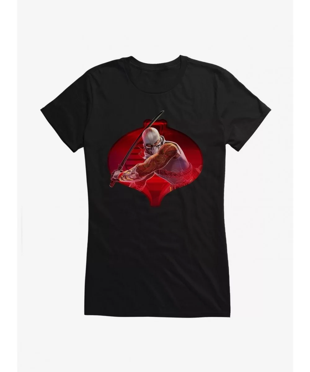 Limited Time Special G.I. Joe Storm Shadow Cobra Girls T-Shirt $6.37 T-Shirts