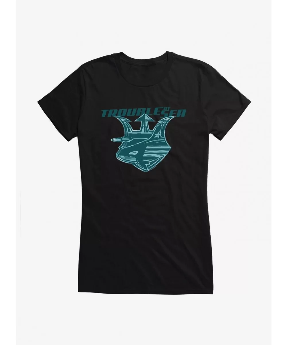 Pre-sale Discount G.I. Joe Trouble At Sea Girls T-Shirt $9.96 T-Shirts