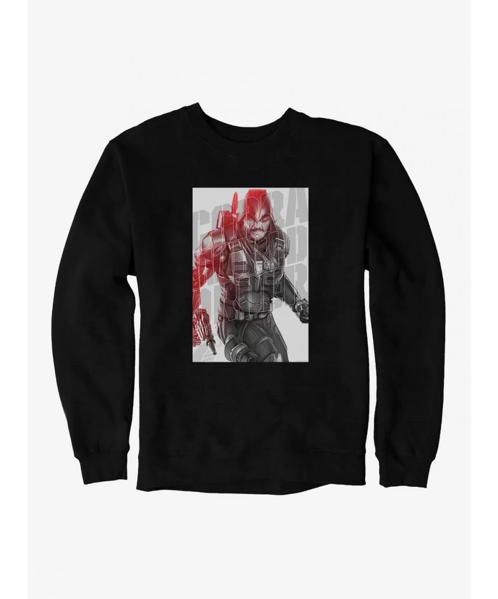 Unique G.I. Joe Major Bludd Classified Series Art Sweatshirt $12.10 Sweatshirts