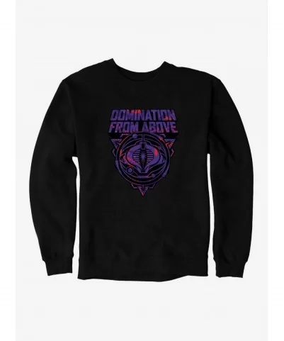 Trendy G.I. Joe Cobra Domination From Above Badge Sweatshirt $11.81 Sweatshirts