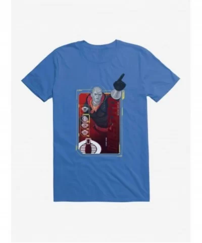 Seasonal Sale G.I. Joe Destro Scan Card T-Shirt $5.93 T-Shirts