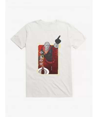 Seasonal Sale G.I. Joe Destro Scan Card T-Shirt $5.93 T-Shirts