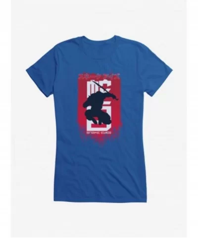 Value for Money G.I. Joe Snake Eyes Jump Silhouette Girls T-Shirt $6.18 T-Shirts