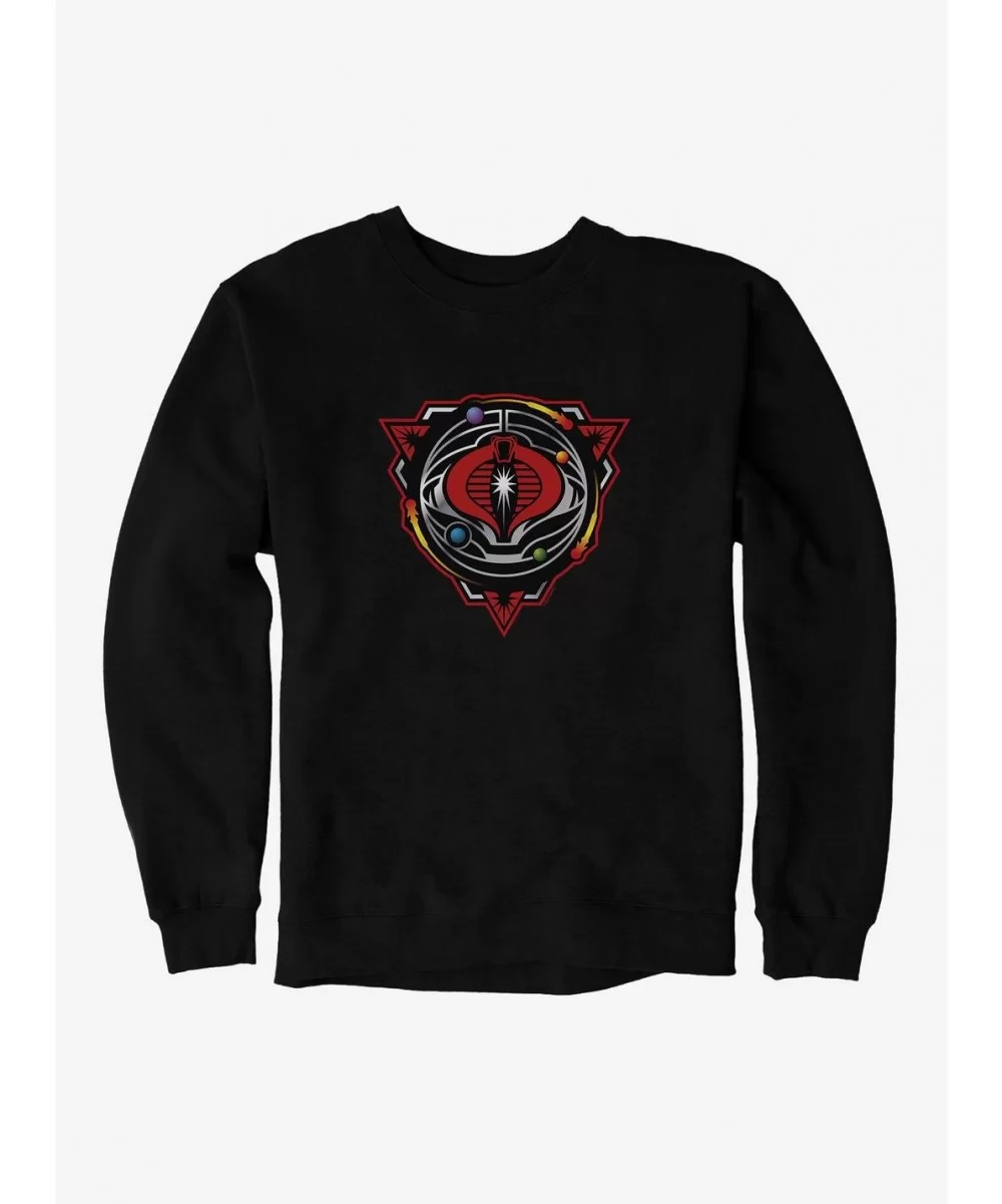 Unique G.I. Joe Cobra Space Icon Sweatshirt $11.51 Sweatshirts