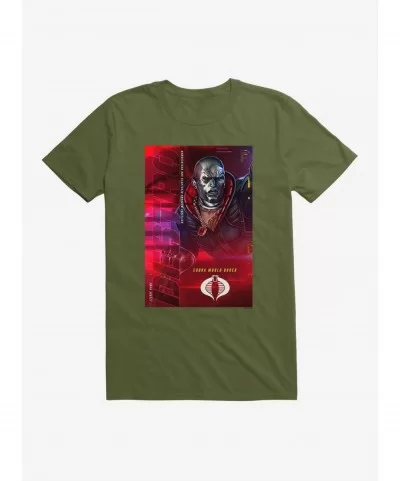 Flash Deal G.I. Joe Destro Info Card T-Shirt $7.46 T-Shirts