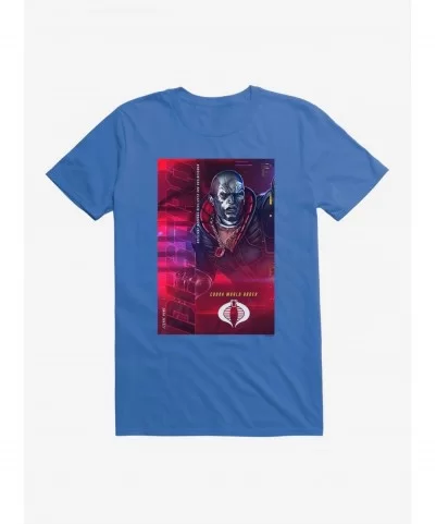 Flash Deal G.I. Joe Destro Info Card T-Shirt $7.46 T-Shirts