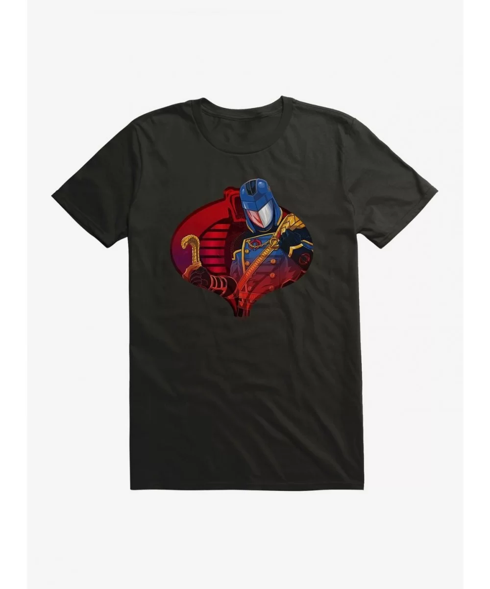 Low Price G.I. Joe Cobra Icon Cobra Commander T-Shirt $8.99 T-Shirts