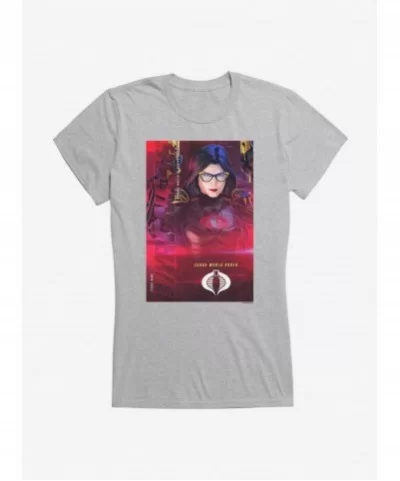 Flash Deal G.I. Joe Baroness Info Card Girls T-Shirt $7.57 T-Shirts