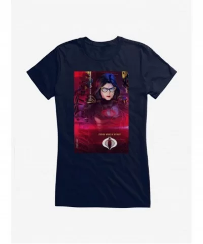 Flash Deal G.I. Joe Baroness Info Card Girls T-Shirt $7.57 T-Shirts