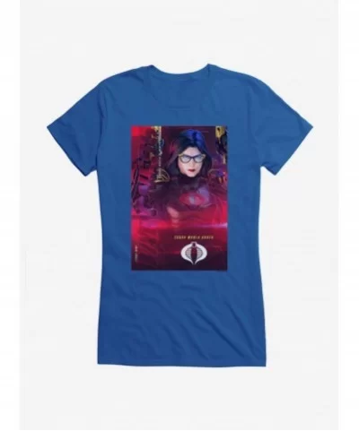 Flash Deal G.I. Joe Baroness Info Card Girls T-Shirt $7.57 T-Shirts