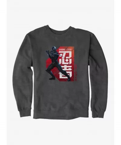 Discount G.I. Joe Snake Eyes Defense Stance Sweatshirt $10.33 Sweatshirts