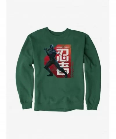 Discount G.I. Joe Snake Eyes Defense Stance Sweatshirt $10.33 Sweatshirts