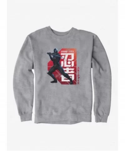 Discount G.I. Joe Snake Eyes Defense Stance Sweatshirt $10.33 Sweatshirts