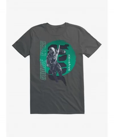 Cheap Sale G.I. Joe Snake Eyes Green Arashikage T-Shirt $8.41 T-Shirts