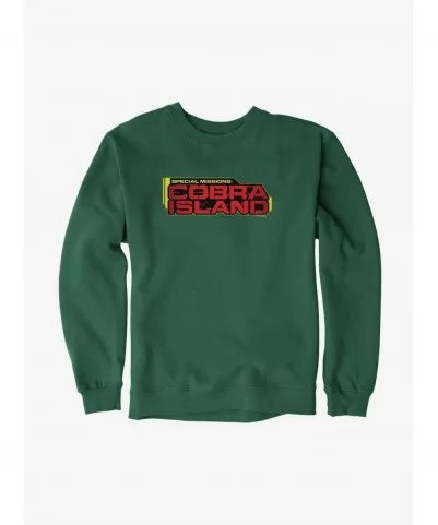 High Quality G.I. Joe Cobra Island Logo Sweatshirt $11.51 Sweatshirts