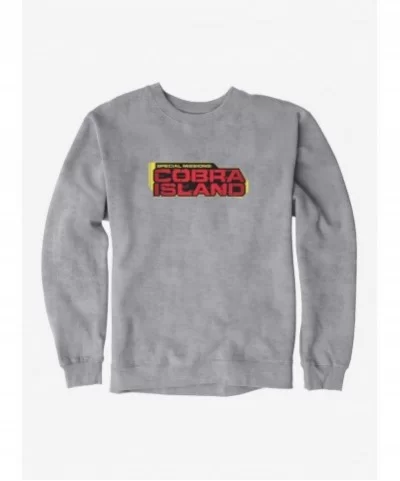 High Quality G.I. Joe Cobra Island Logo Sweatshirt $11.51 Sweatshirts