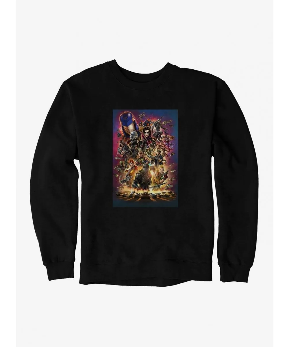 Wholesale G.I. Joe Universe Poster Sweatshirt $8.86 Sweatshirts