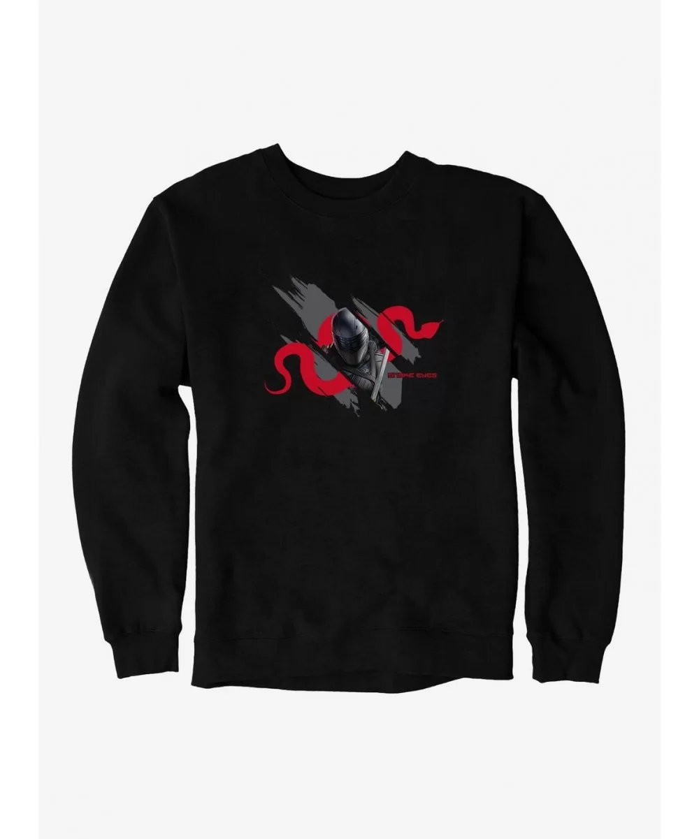 Limited-time Offer G.I. Joe Snake Through Snake Eyes Sweatshirt $9.15 Sweatshirts