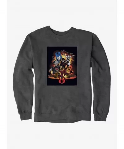 Hot Sale G.I. Joe Villain Poster Sweatshirt $12.40 Sweatshirts