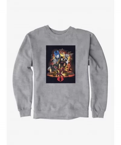 Hot Sale G.I. Joe Villain Poster Sweatshirt $12.40 Sweatshirts