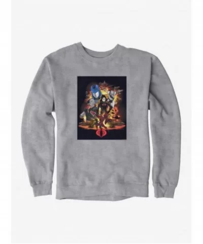 Hot Sale G.I. Joe Villain Poster Sweatshirt $12.40 Sweatshirts