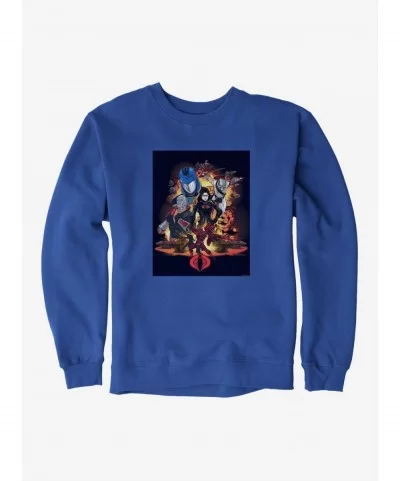 Hot Sale G.I. Joe Villain Poster Sweatshirt $12.40 Sweatshirts