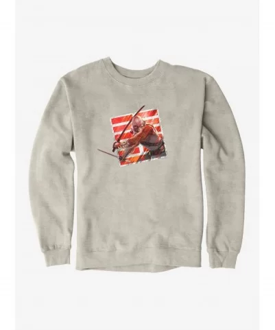 Pre-sale Discount G.I. Joe Storm Shadow Arashikage Badge Sweatshirt $10.63 Sweatshirts