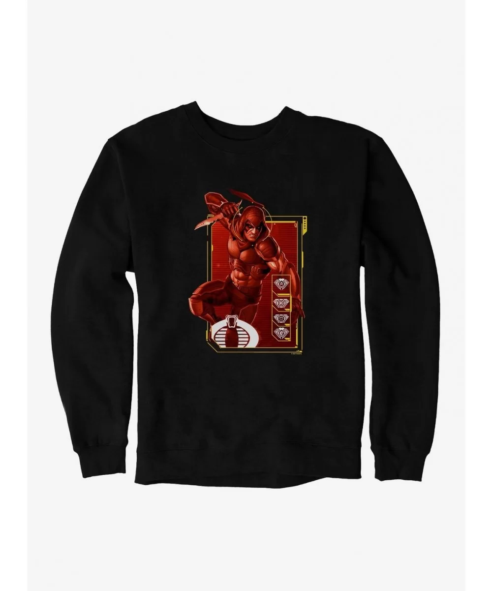 Crazy Deals G.I. Joe Zartan Scan Card Sweatshirt $10.33 Sweatshirts