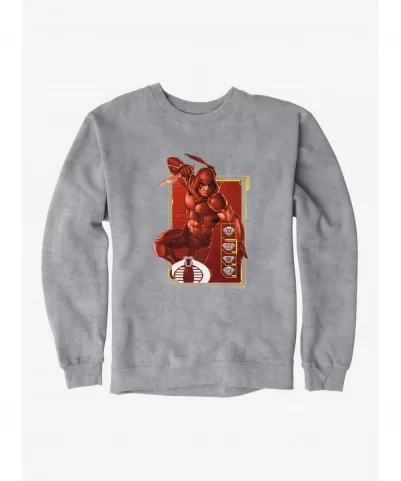 Crazy Deals G.I. Joe Zartan Scan Card Sweatshirt $10.33 Sweatshirts