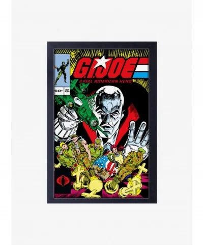 Hot Selling G.I. Joe Comic Classic Framed Wood Wall Art $11.70 Other Products