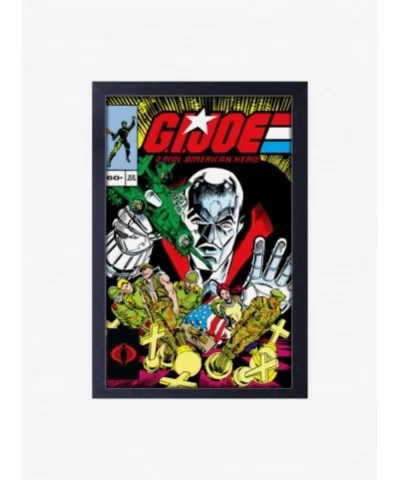 Hot Selling G.I. Joe Comic Classic Framed Wood Wall Art $11.70 Other Products