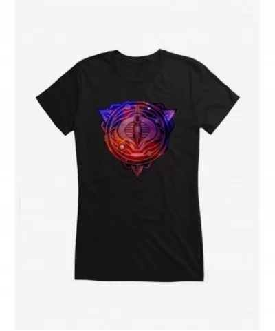 Flash Sale G.I. Joe Cobra Space Badge Girls T-Shirt $8.17 T-Shirts