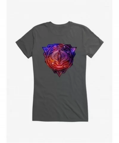 Flash Sale G.I. Joe Cobra Space Badge Girls T-Shirt $8.17 T-Shirts